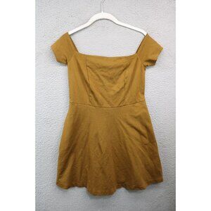 Free People Mambo Honey Off the Shoulders Dress-Size Small/P-Pockets